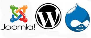 Drupal Wordpress Joomla